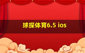 球探体育6.5 ios